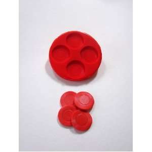  Poker Chip Silicone Mold Food Grade Flexible Kitchen 