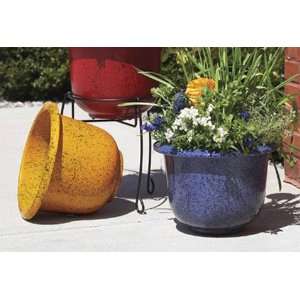  Glazetone Planter   Azure Blue   16 Inch *Clearance 