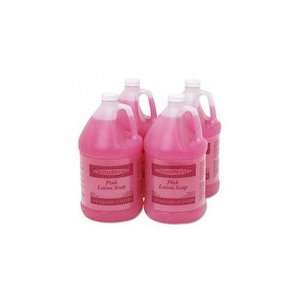   Cleansing Pink Lotion Soap, Unscented Liquid, 1gal Bottle, Beauty