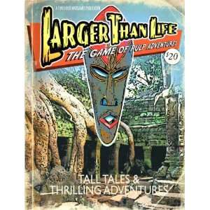    Larger Than Life The Game of Pulp Adventures Toys & Games