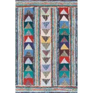  Dash and Albert Follow the Arrows Cotton Hooked Rug