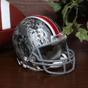  Riddell Ohio State Buckeyes Silver Camo 2011 Spring Game 