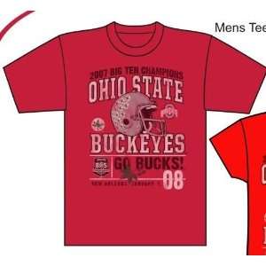 Ohio State Buckeyes 2008 BCS Game Mens 2XL T shirt  Sports 
