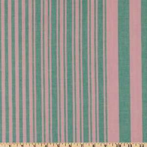  44 Wide Kaffe Fassett Two Tone Stripe Green Fabric By 