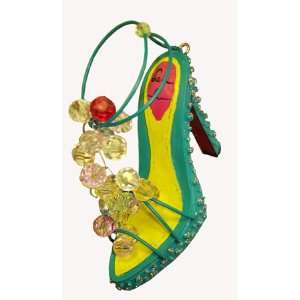  Funky Diva Beads & Glitter High Heel Shoe Christmas 