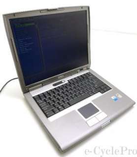 Dell Latitude D510 15 Laptop  1.73GHz Pentium M  512MB  40GB  DVD 