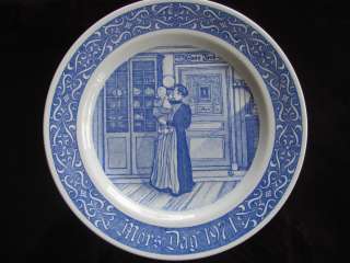 Mors Dag 1971 Rorstrand Collectable Plate Made in Sweden  