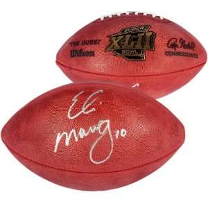 Autographed Eli Manning Super Bowl XLII Football   JSA   Autographed 