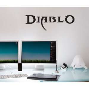  Diablo 3 Wall Art Sticker Decal Peel and Stick. Black FREE 