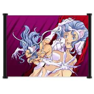  Darkstalkers Felicia Anime Game Fabric Wall Scroll Poster 