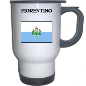  San Marino   FIORENTINO White Stainless Steel Mug 
