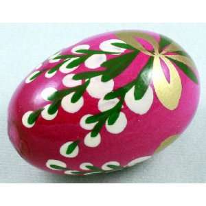  Pisanki Polish Wooden Egg PURPLE