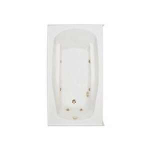  Mansfield Rectangular Whirlpool W/ Left Hand Drain 6153 