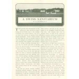  1906 Geneva Lake Sanitarium Switzerland Health Everything 
