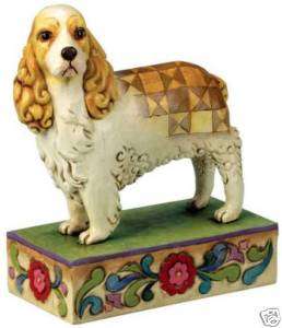 2009 JIM SHORE *Sadie* COCKER SPANIEL HEARTWD CREEK NIB  