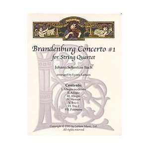 Brandenburg Concerto #1 for String Quartet
