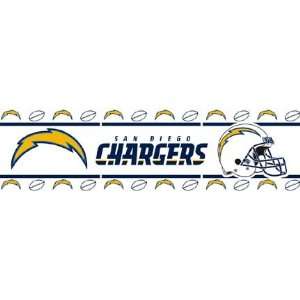  San Diego Chargers 5 x 15 Wall Border from Kentex 