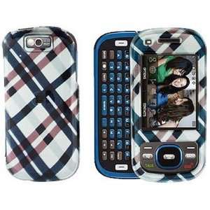   Phone Case Cover Black Plaid For Samsung Exclaim M550 Cell Phones