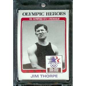  1984 Topps M&M Jim Thorpe Worlds Greatest Athlete Olympic 