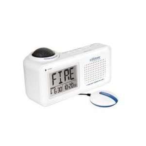  Lifetone Bedside Fire Alarm and Clock