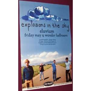  Explosions in the Sky Poster   1st Concert Flyer