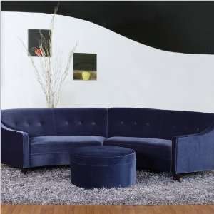  Blue Armen Living Bel Aire Two Piece Sectional Furniture 