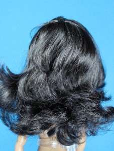 Darkest Brown Brunette Wavy Hair 5   6 for Liv Doll WIG ONLY 