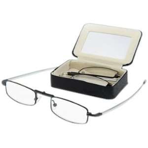  Optx 20/20 Hubble Gunmetal Folding Readers, 350 Health 