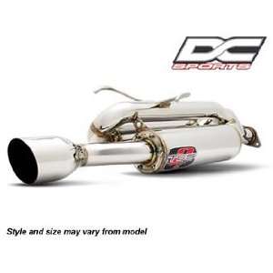  DC Sports Twin Canister Stainless Steel Cat Back Exhaust 