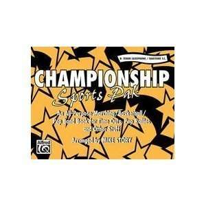  Alfred Championship Sports Pak B Flat Tenor Saxophone/Baritone T.C 