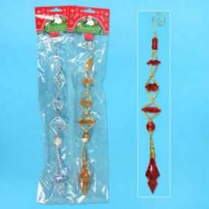  Dcor 12L Dangle Crystal w/Pear Case Pack 96