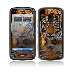 Nokia C6 01 Decal Skin Sticker   Fearless Tiger