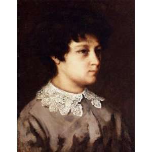  Portrait of a Young Girl from Salins