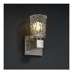    NCKL Veneto Luce 1 Light Sconces in Brushed Nickel