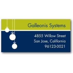  Business Holiday Address Labels   Dangling Ornaments By 