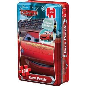    Jumbo Cars 100 Piece Puzzle In a Tin Plus Gift Toys & Games