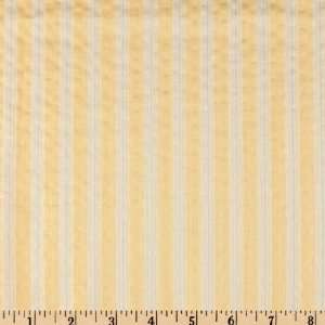   Deck Chair Stripe Yellow Fabric By The Yard Arts, Crafts & Sewing