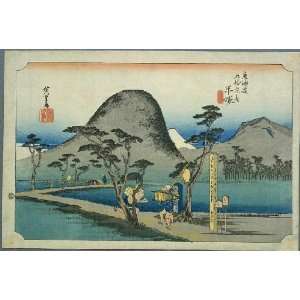 Hand Made Oil Reproduction   Ando Hiroshige   24 x 16 inches   7th 