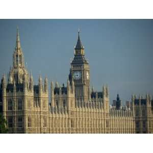  of Parliament and Big Ben, Westminster, UNESCO World Heritage Site 