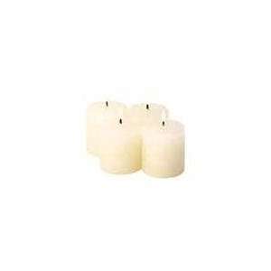  Decorative Ivory Vanilla Mini Pillars (pack Of 1)
