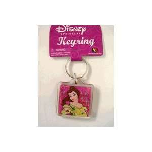  Disney Princess Belle Beauty & The Beast Keychain Ring 