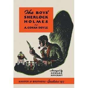  Vintage Art Boys Sherlock Holmes (book cover)   05122 1 