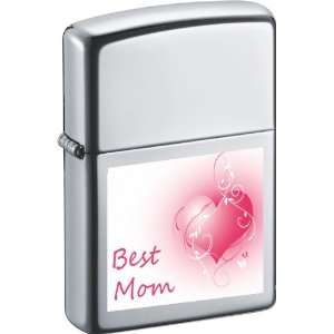  Zippo Best Mom High Polish Chrome Lighter Kitchen 