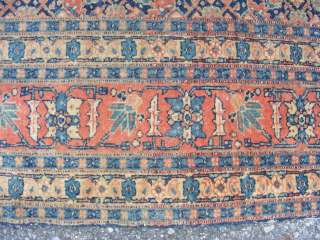 Antique Persian Hand Made Oriental Rug, 1800s  