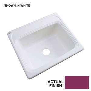  Dekor Single Basin Acrylic Topmount Kitchen Sink 38468 