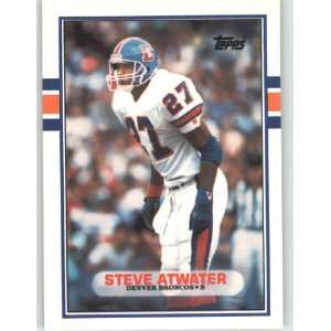  1989 Topps Traded #52 Steve Atwater RC   Denver Broncos 