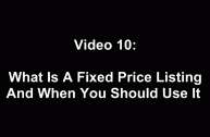 What Is A Fixed Price Listing AndWhen You Should Use It (Time 723)
