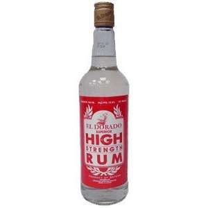  El Dorado Rum High Strength 151@ 375ML Grocery & Gourmet 