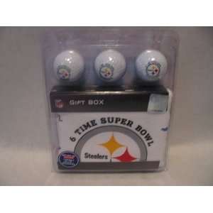  Pittsburgh Steelers 6 Time Super Bowl Golf Gift Set 