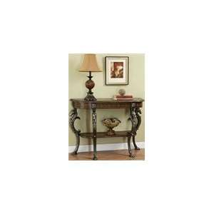   Powell Masterpiece Horse Head Demilune Console Table